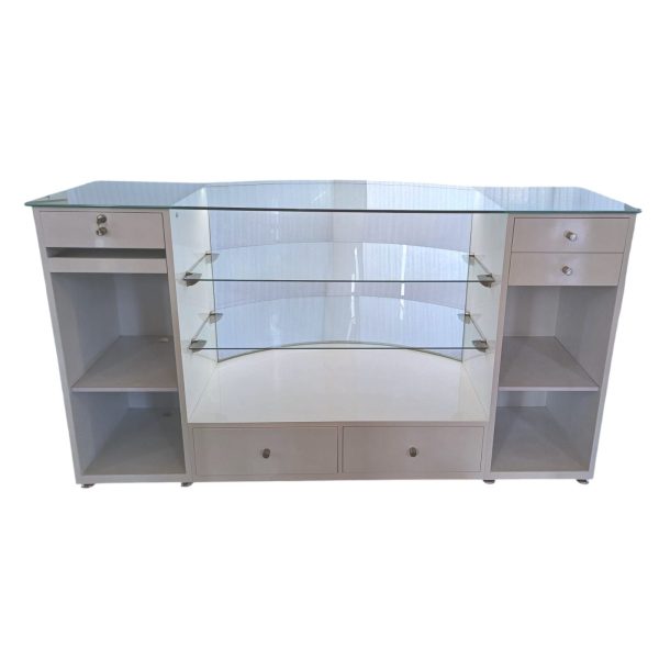 Mostrador de Madera Blanco